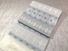 画像1: 夏着物用　袋帯 (1)